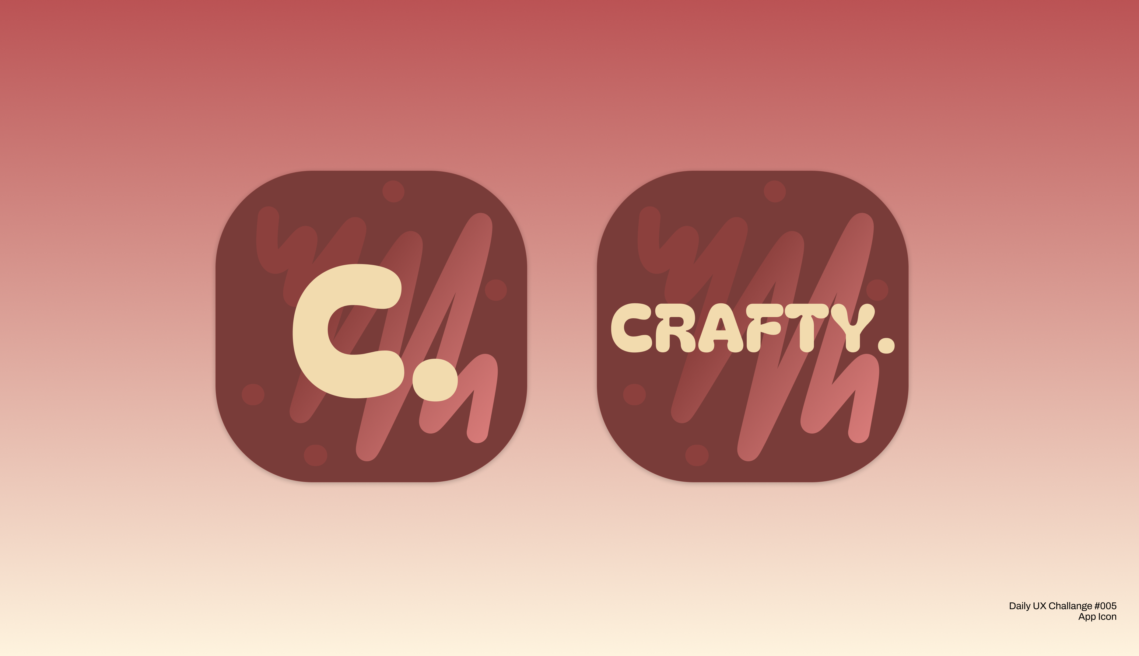 Daily UX Challenge #005 - App Icon