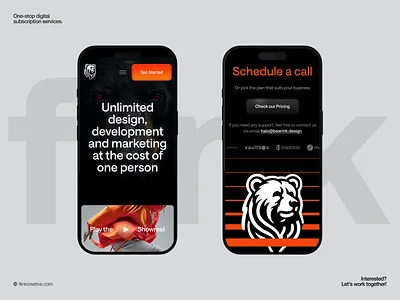 Flink Creative - Mobile Responsive mobile mobile design uiux