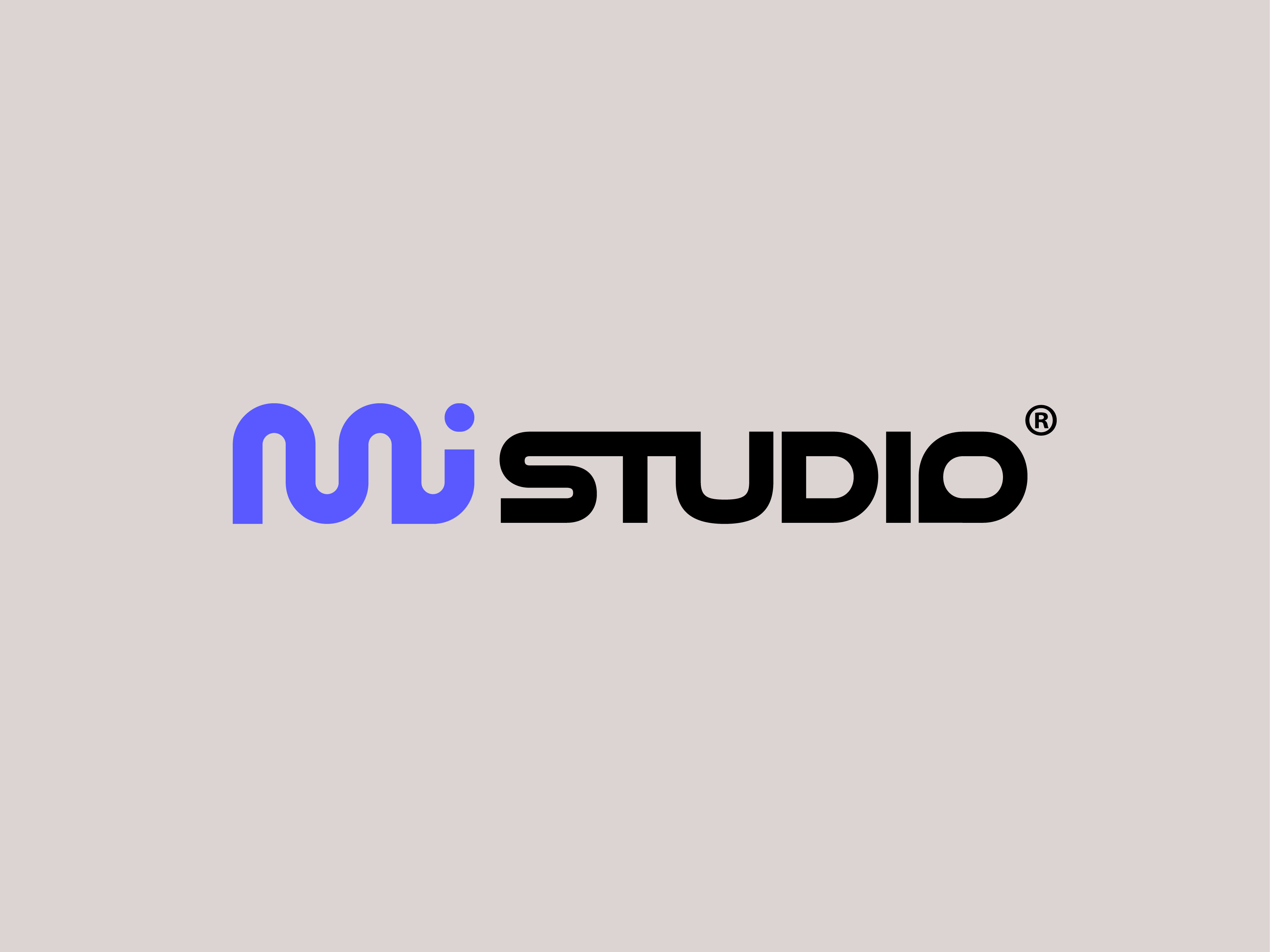 mi Studio logo design