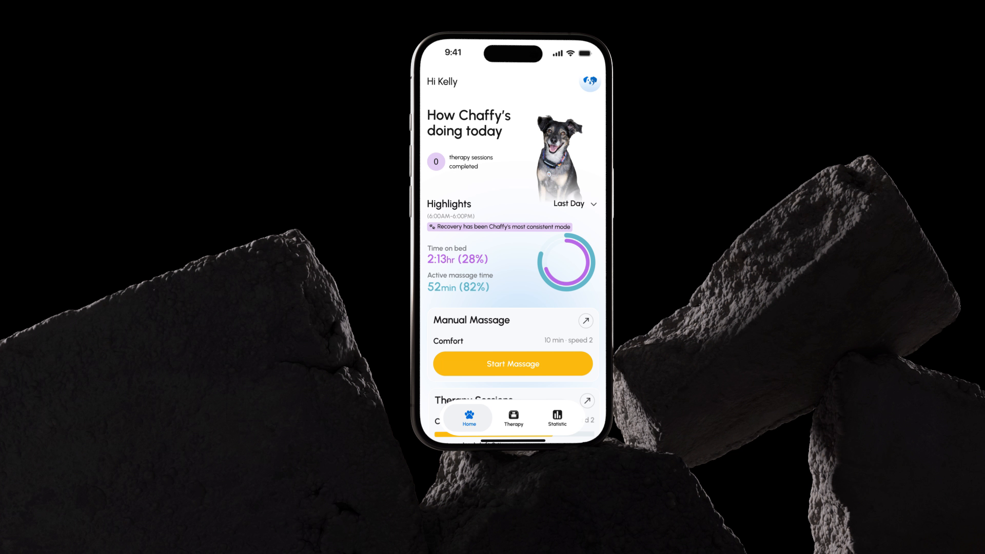 Example of Pet Care Mobile Io T App With Bluetooth