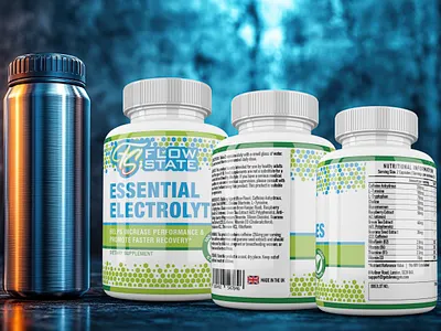 Supplement Label & Packaging Design design graphic design illustration label design label packaging packagedesign packaging design packaging mockup packagingdesign ui