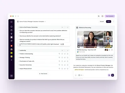 94Talent b2b dashboard design system desktop app digital product fireart fireart studio hiring hr hrtech interaction design product design recruitment saas ui uiux ux uxui web app