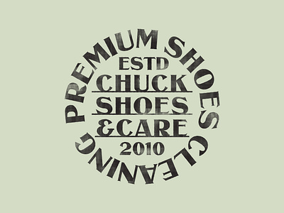 Chuck Shoes & Care branding design graphic design illustration logo logotype typography ui vector