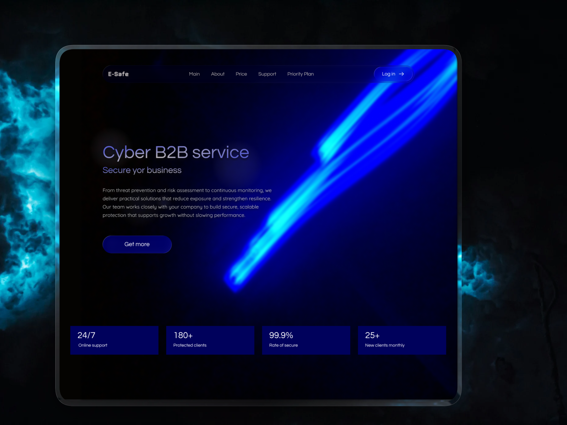 Cyber security B2B service