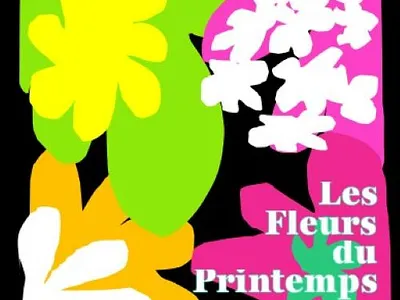 Les Fleurs du Printemps, a spring poster collection branding design graphic design graphics iklustration logo poster collection spring video