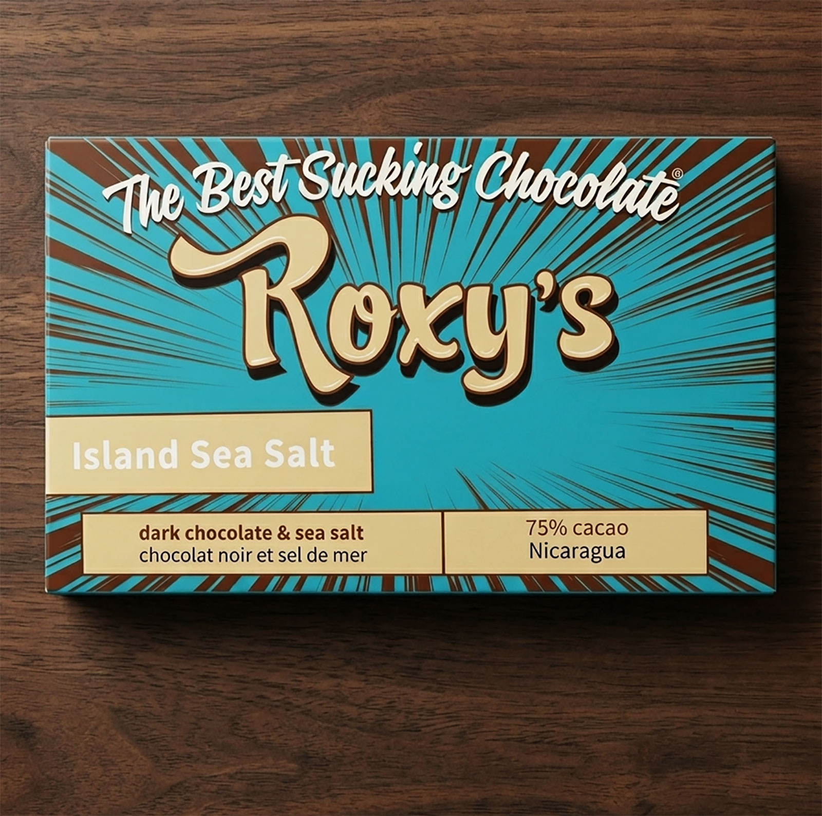 Package Design: Roxy's Chocolate, Victoria BC