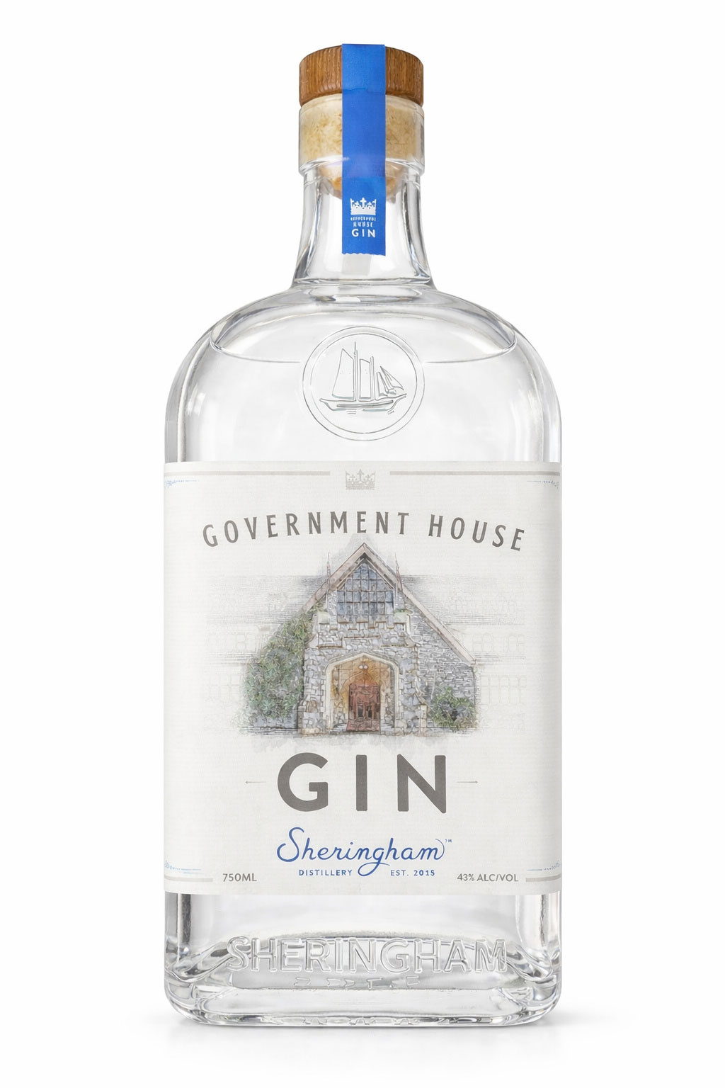 Label Design: Sheringham / Government House Gin, Victoria BC