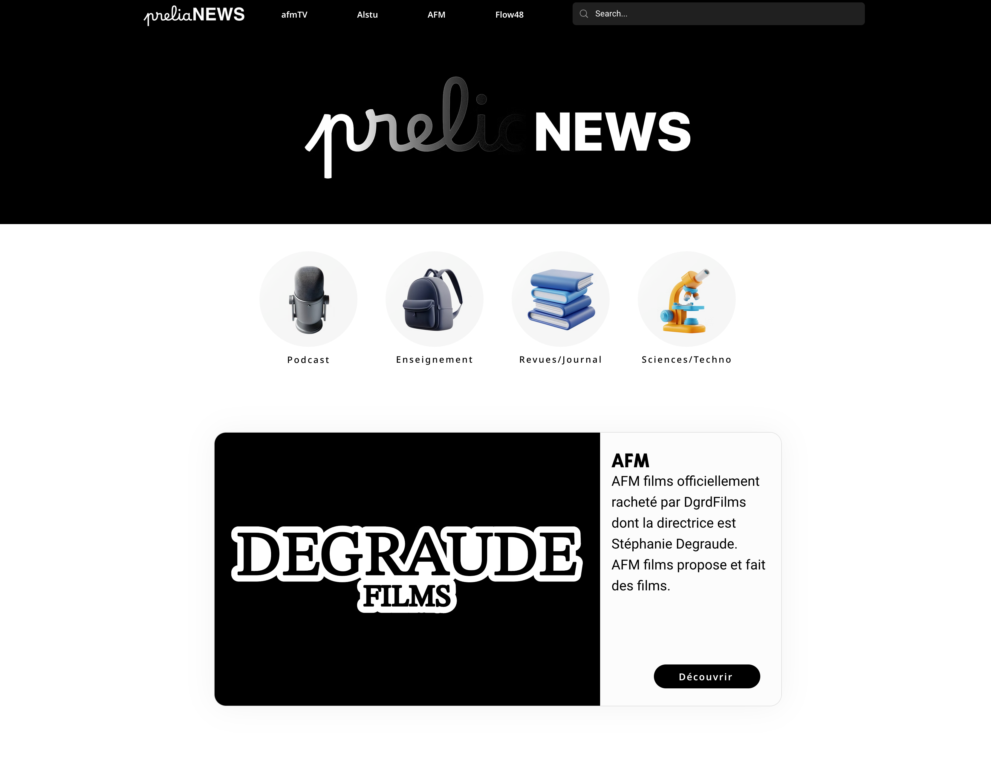 Example of Wix Site