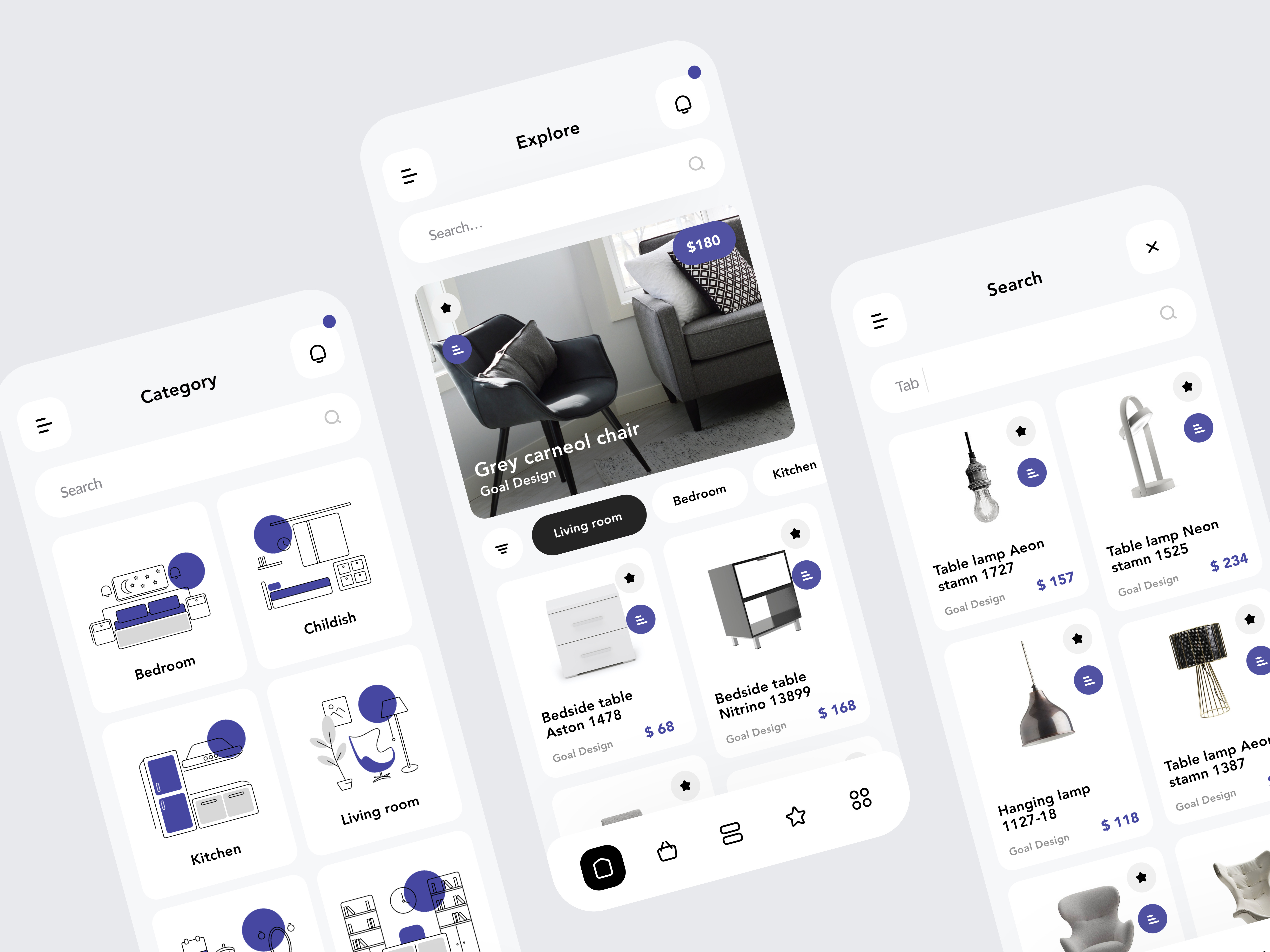 Service for selection of furniture app branding design furniture graphic design icon illustration ui ux vector