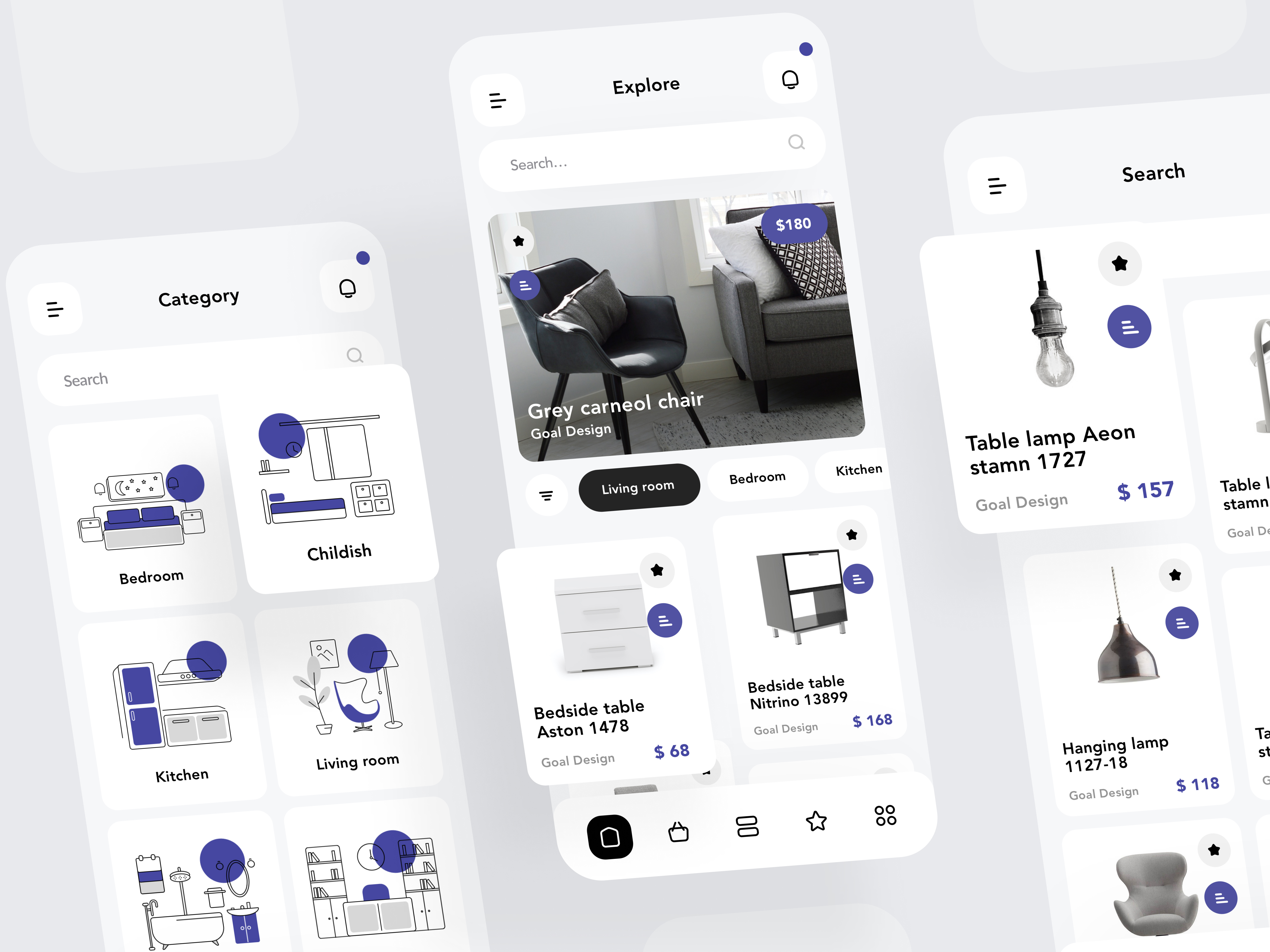 Example of Mobile App Design (55–60 Screens)