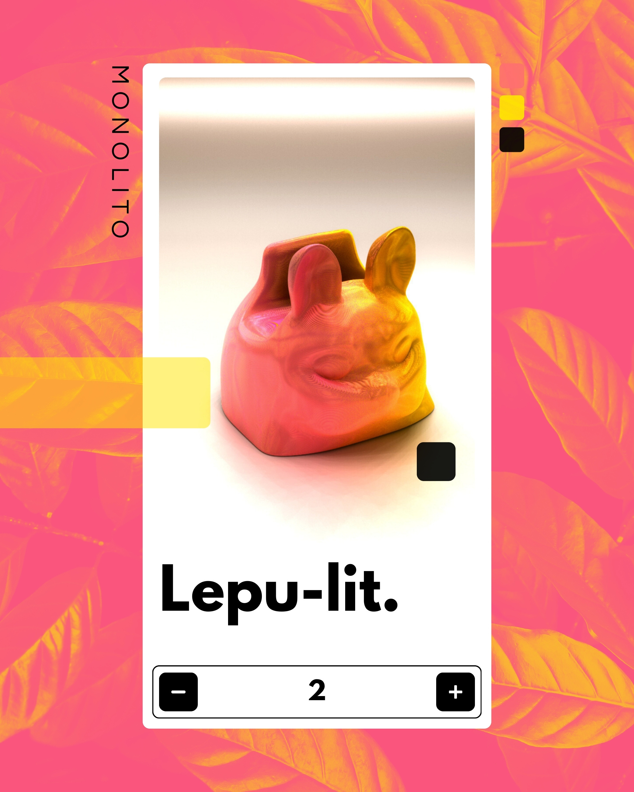 Animal Studies | Lepu-Lit | 3D modeling 3d branding ui