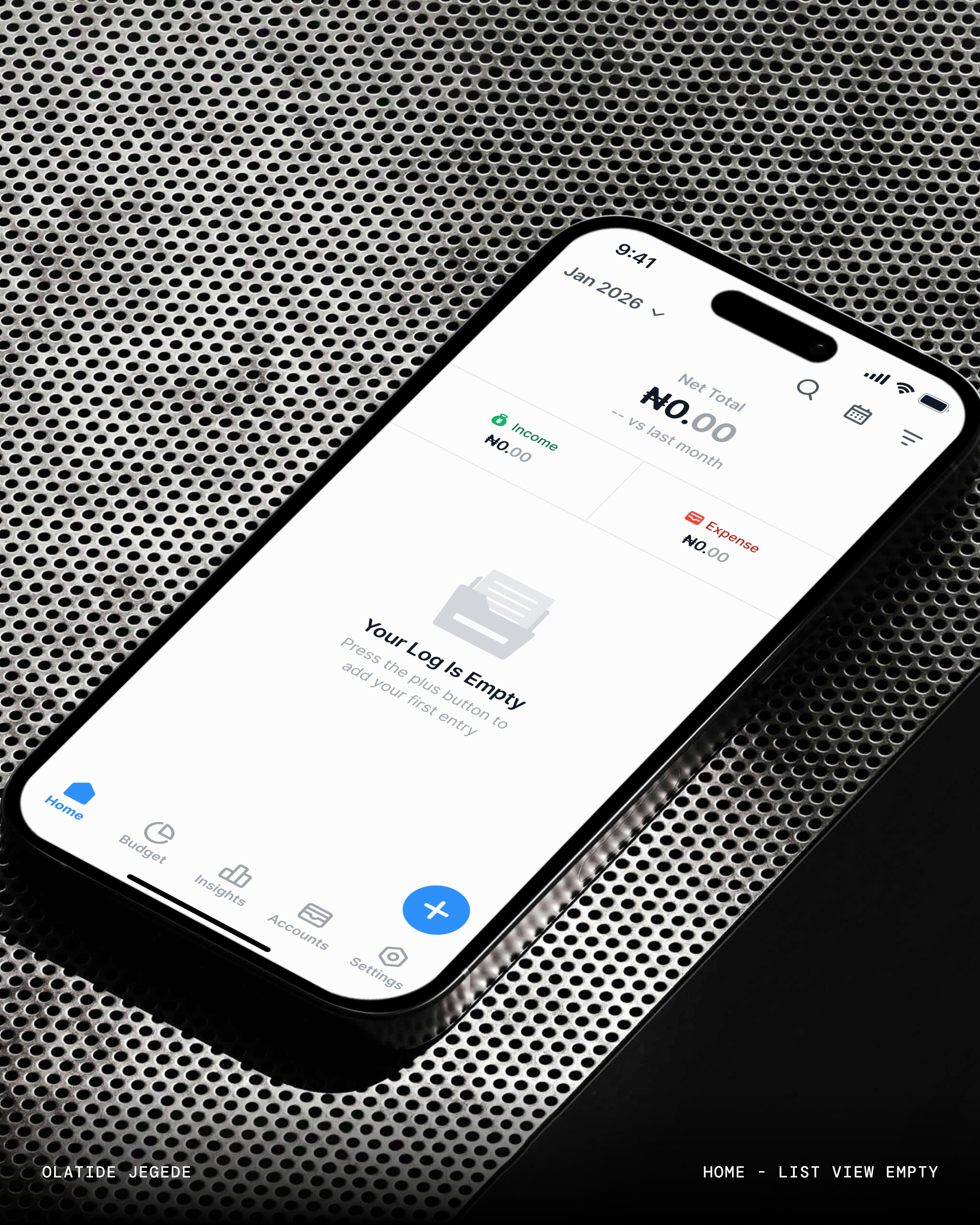 Homepage - List View app app design design expense fintech interface mobile app product design tracker ui ui design uiux ux design