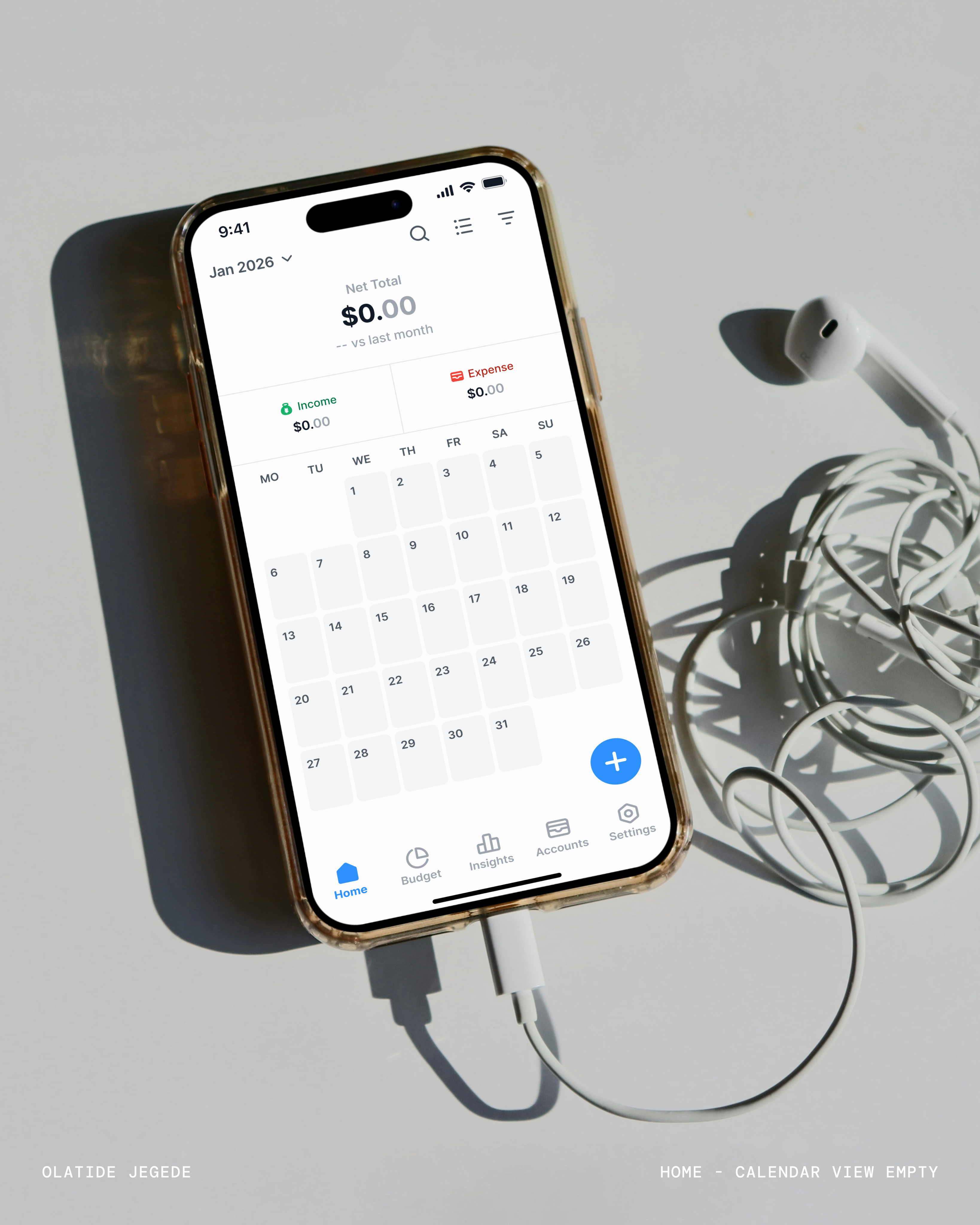 Homepage - Calendar View app app design calendar design interface mobile app product design ui ui design uiux ux design