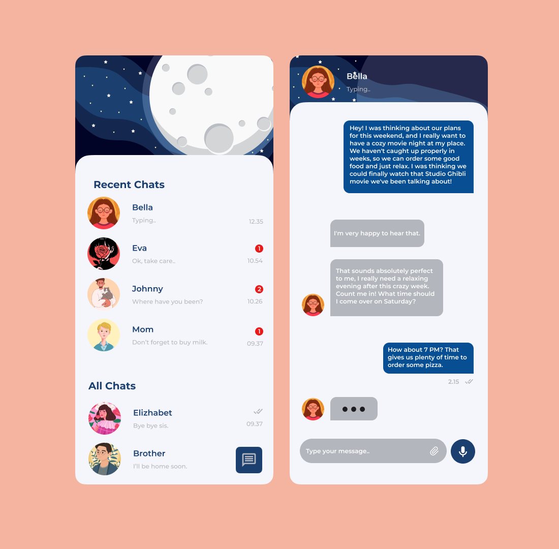 Direct Message Daily UI