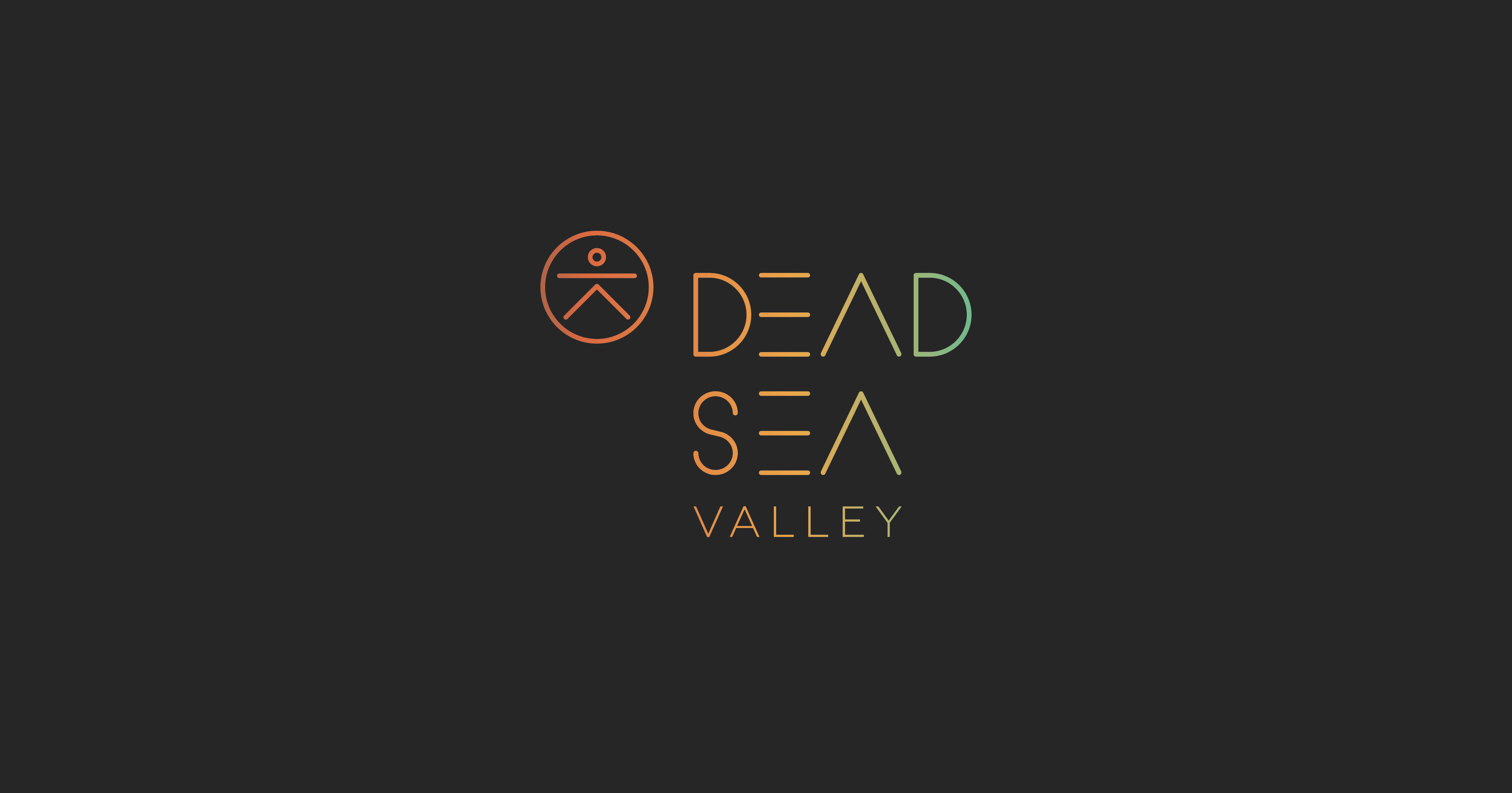 Logo for Dead Sea Valley,  program to promote Dead Sea region