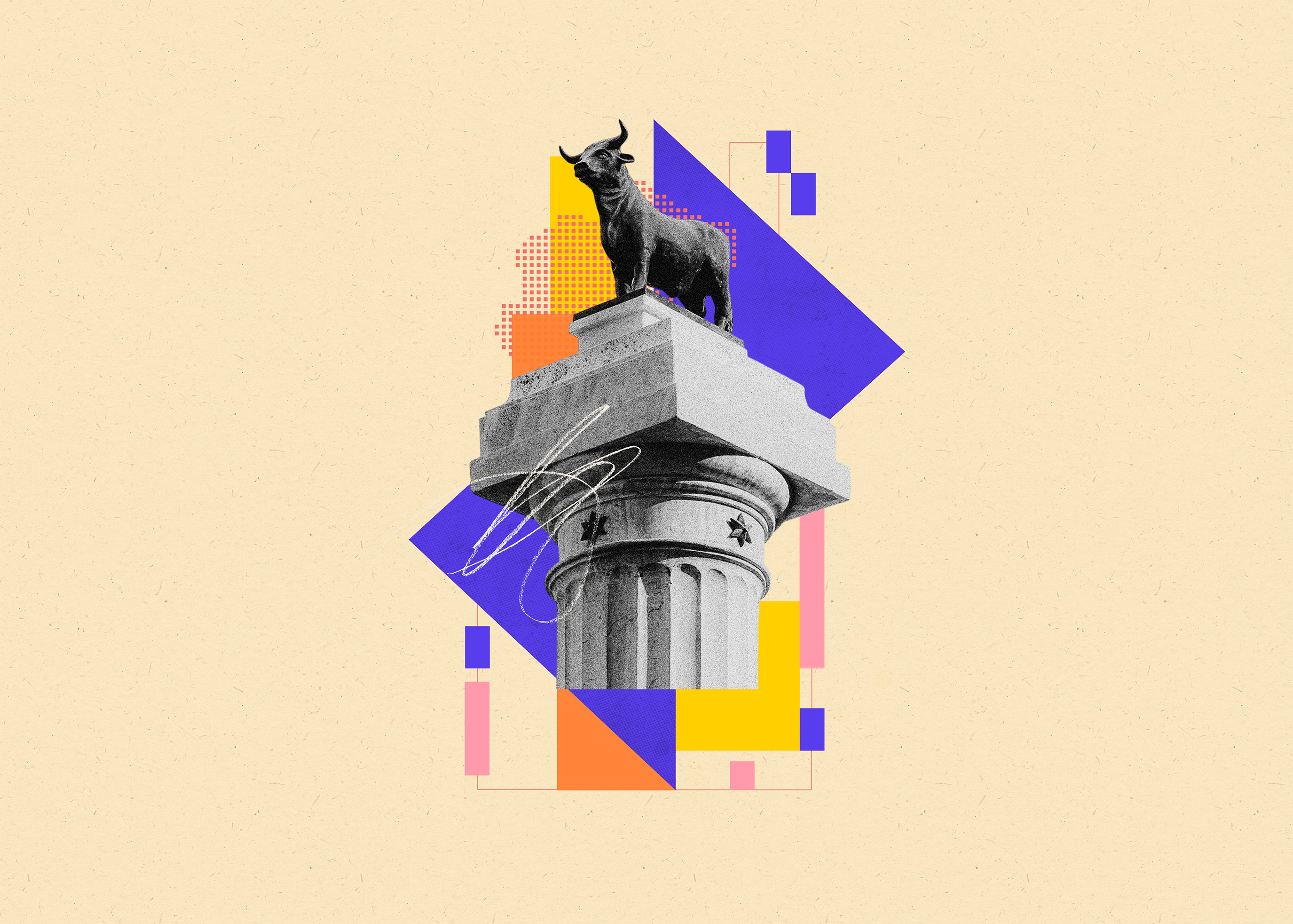 Teruel for Ethic Magazine collage collage art colors design editorial editorial design graphic design illustration photoshop poster retro risographic colors spain teruel teurel