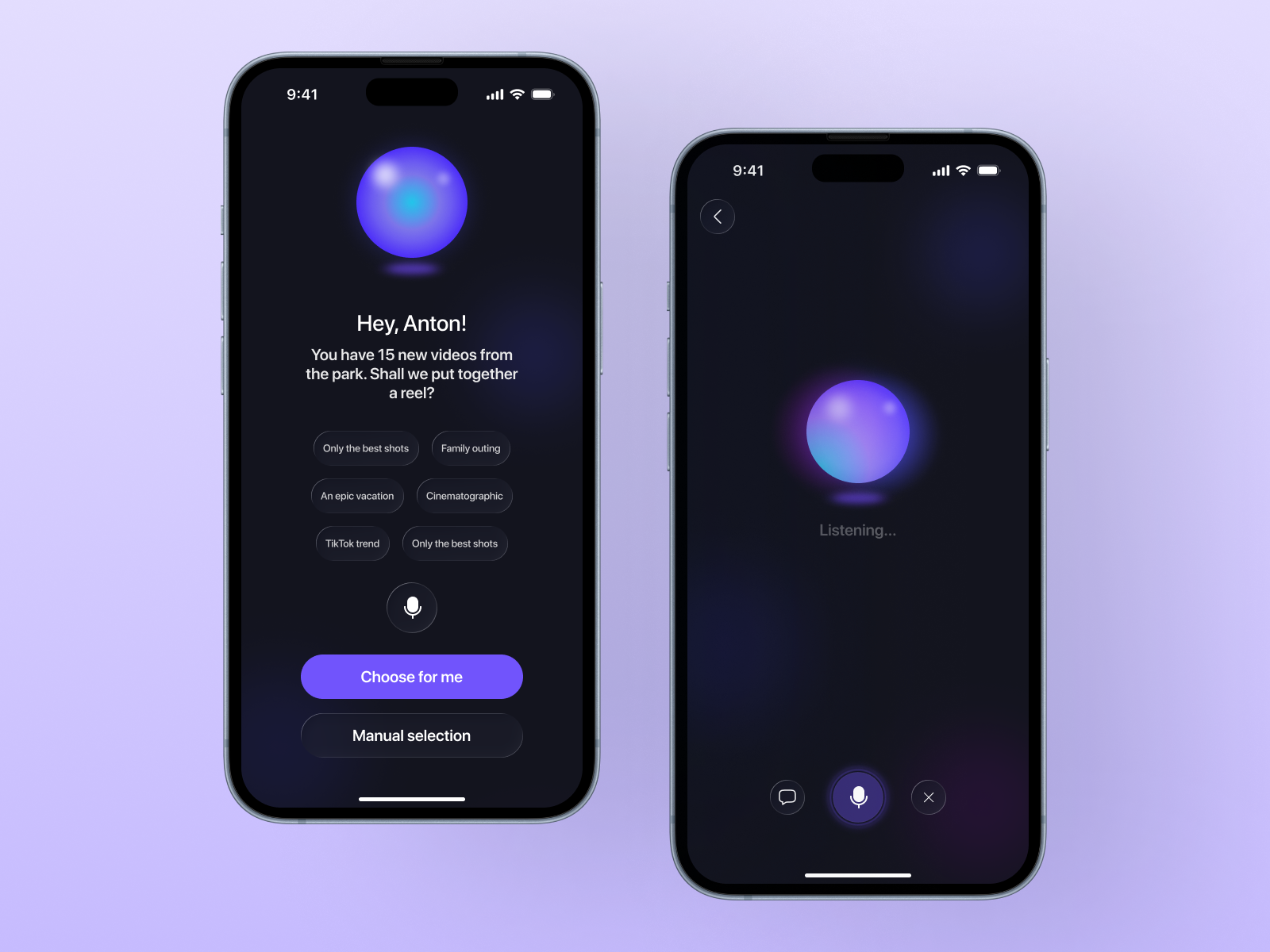 Mobile Video Editor · Agentic UX