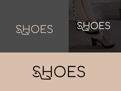 Wordmark Shoes Logo & Brand Identity apparel logo branding creative logo e commerce logo fashion logo footwear brand logo logo minimal logo modern logo retail branding scalable logo sneaker logo startup logo stylish logo wordmark logo