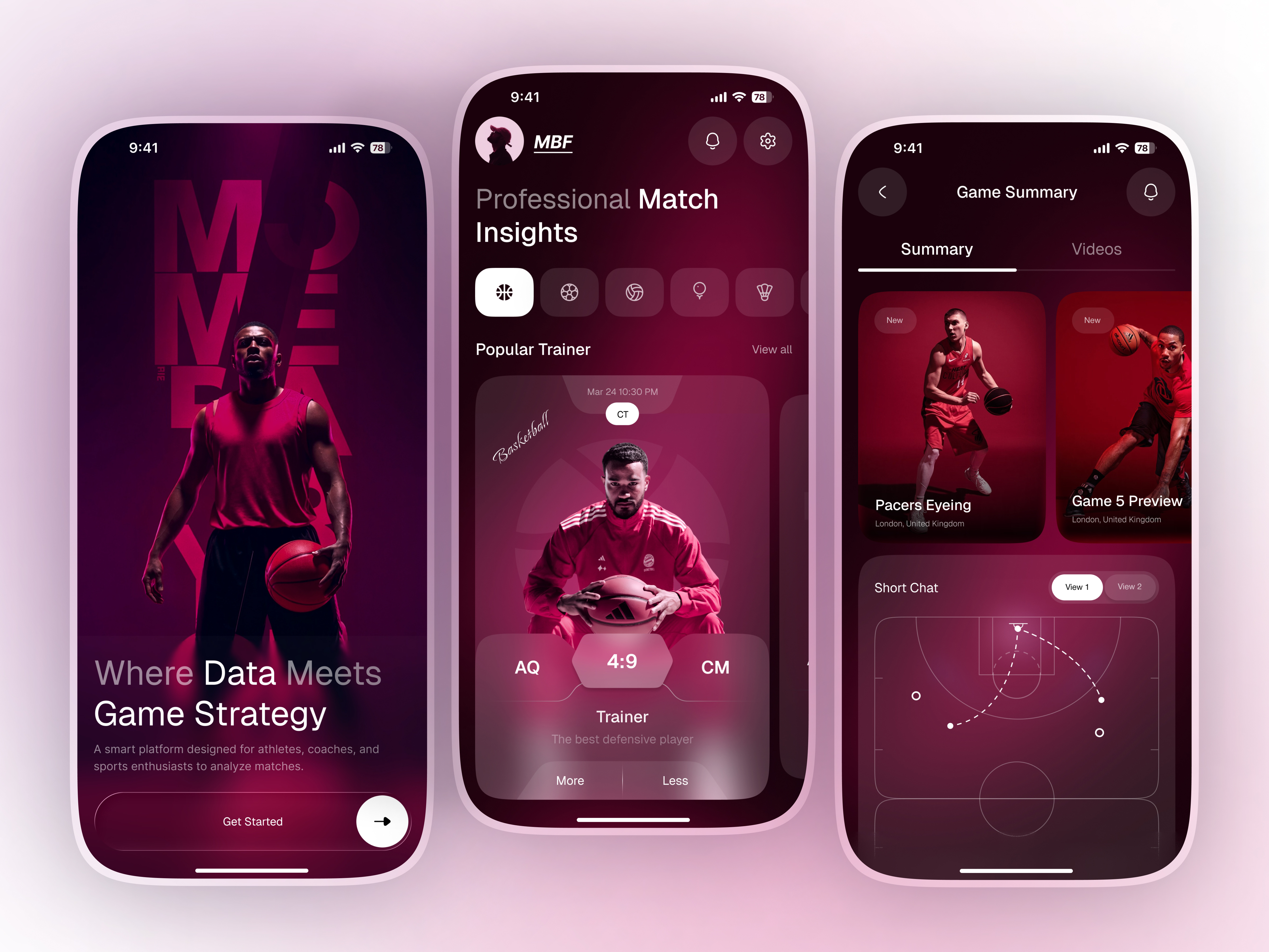 Basketball Tracking Mobile App