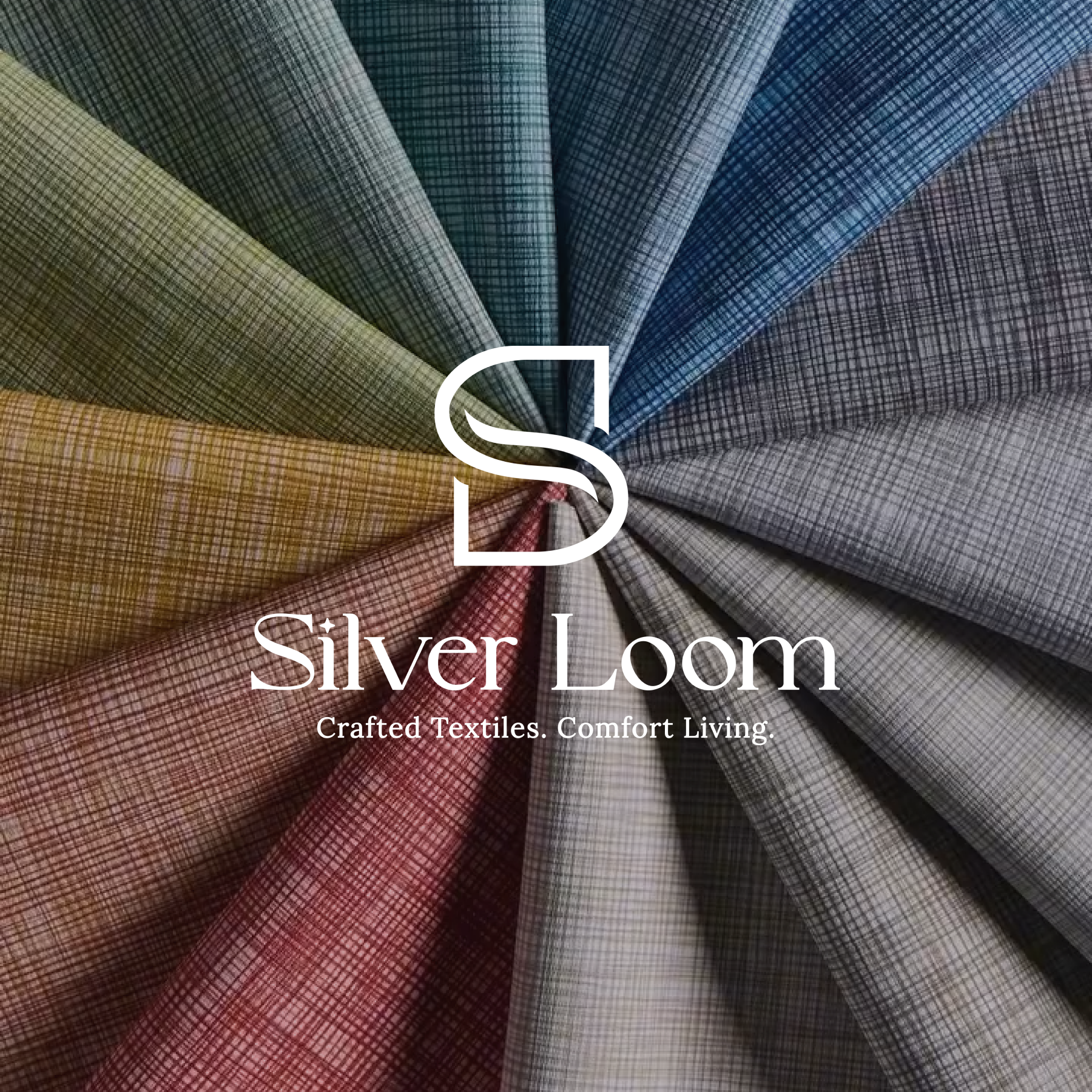 Silver Loom - Textile logo brand apparel branding brand design brand identity brand strategy branding clothing brand clothing label design designusagency fashion logo logo logo inspiration logodesign premium brand startup branding symbol design textile branding textile logo typography logo visual identity