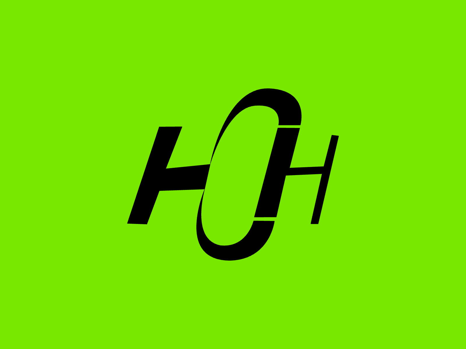 HOH graphic design hoh logo design
