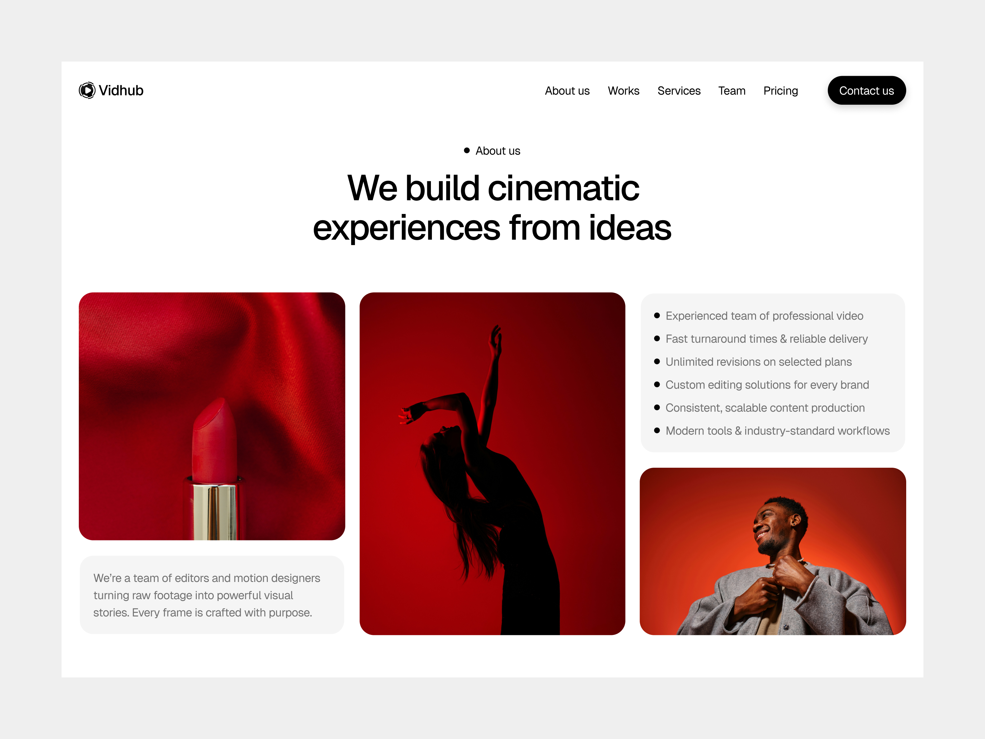 Example of Framer Website Design & Development