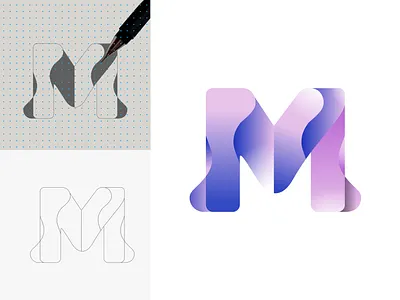 M wordmark Logo apparelbrand brandidentity cleanlogo clothingbrand creativebranding dribbblelogo fashionbranding fashionlogo gradientlogo logodesigner logotype luxurylogo minimallogo mlogo modernlogo startupbranding streetwearlogo typographydesign vectorlogo wordmarklogo