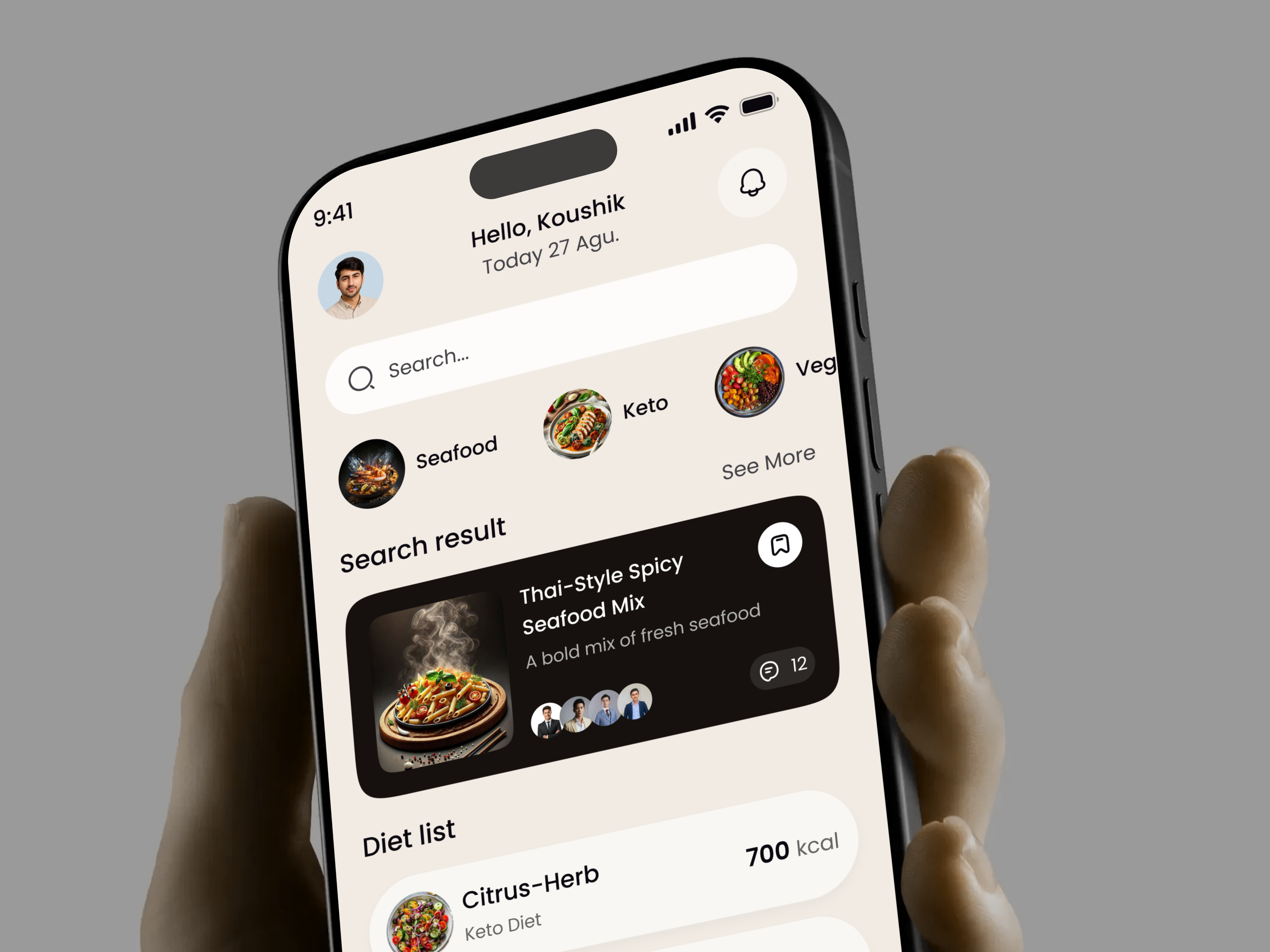 Healthy Eating Mobile App Concept android app ui clean ui design diet planner app fitness app design food app design healthcare app ui healthy food app ios app design meal planner ui mobile app ui mobile ux design modern app design nutrition app ui recipe app design saas mobile app startup app ui ui ux design user interface design web wellness app design