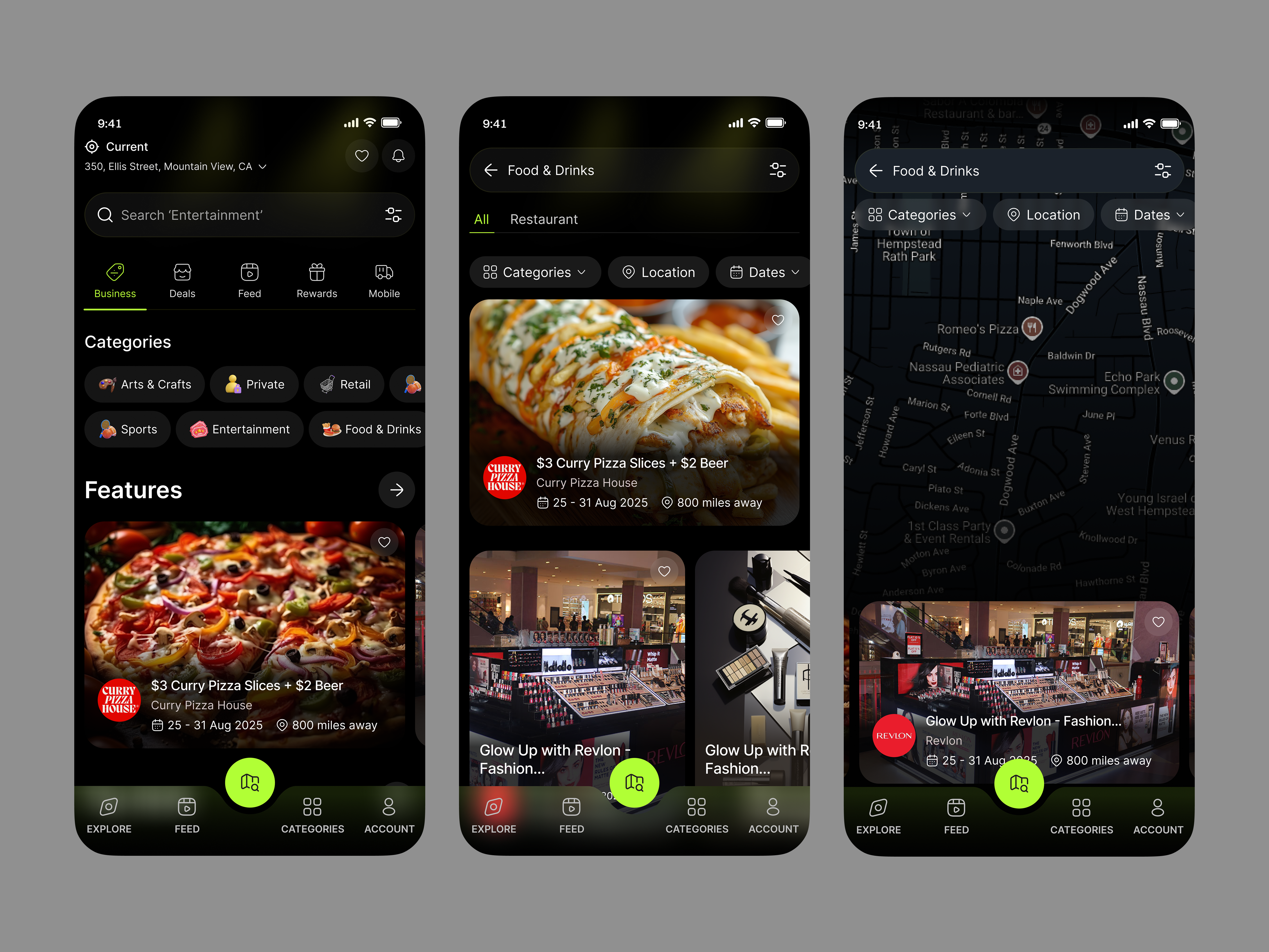 Example of Monthly Subscription UX UI Design