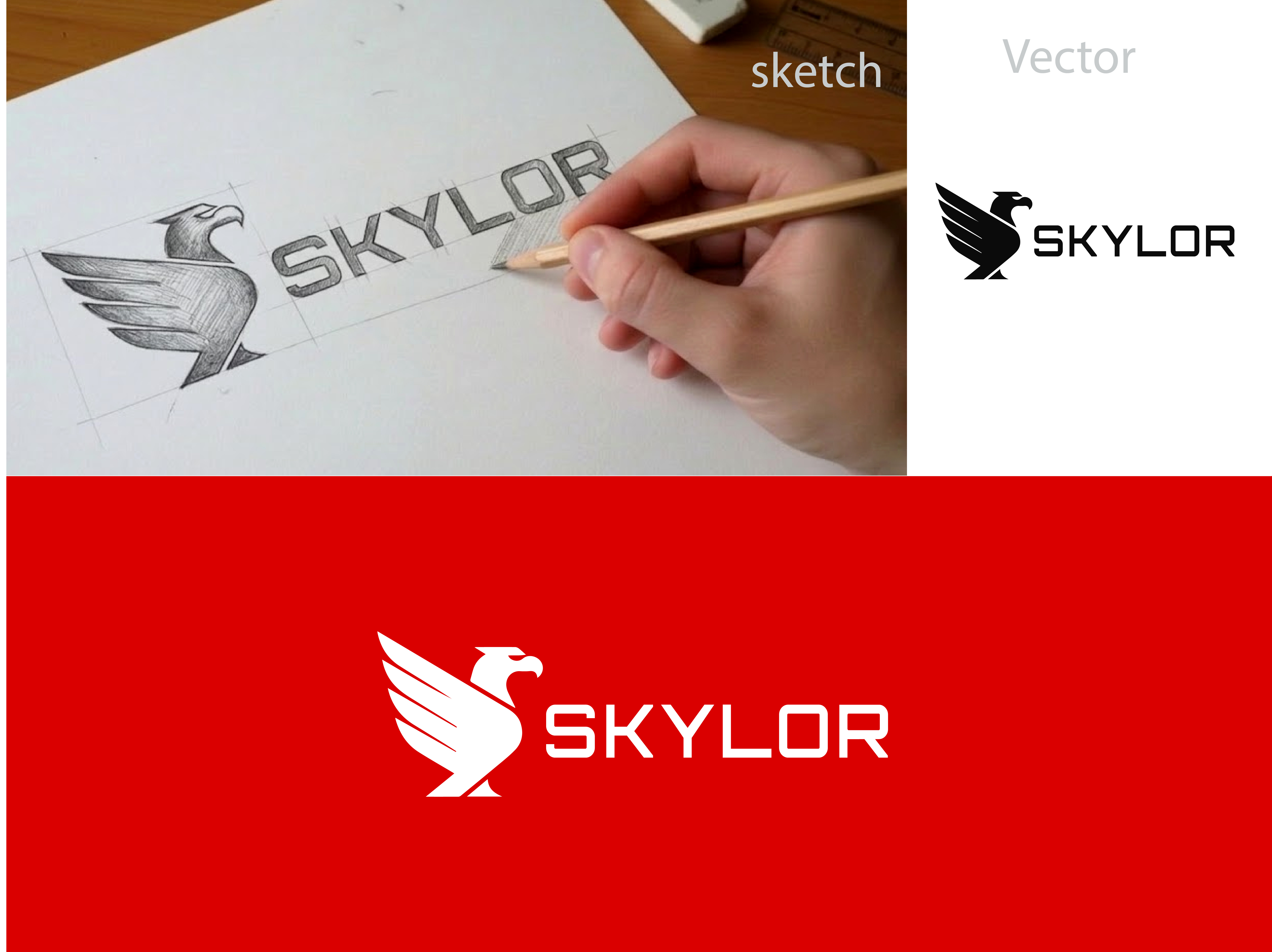 Example of Skylor Minimalist Brand Identity Design