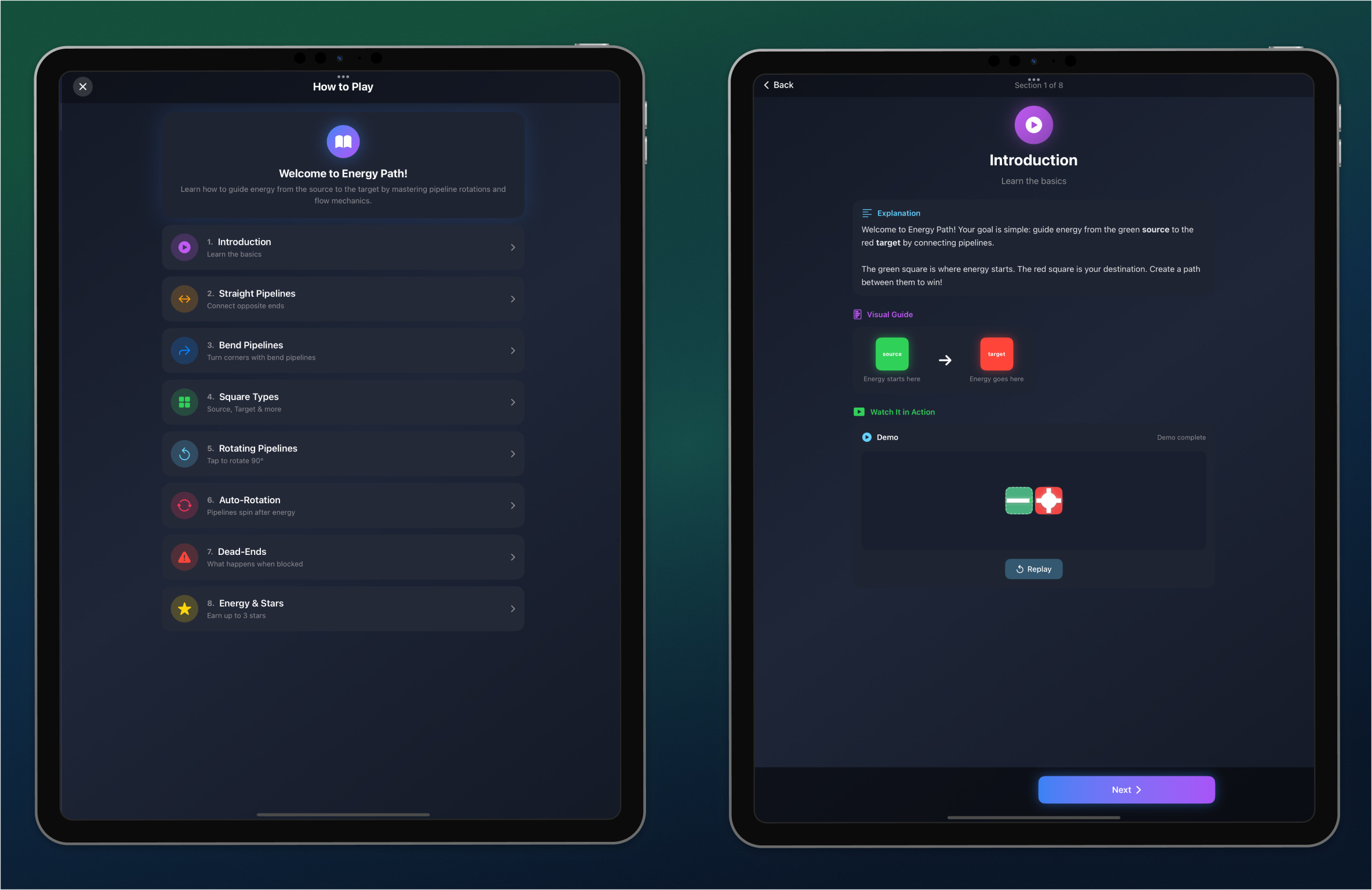 Example of Mobile App UI Design — I Os & Android