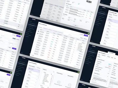 Data Heavy Analytics Dashboard - Full Design admin panel analytics b2b dashboard data visualization design system design tokens enterprise figma variables light and dark mode saas tables ui kit ui ux