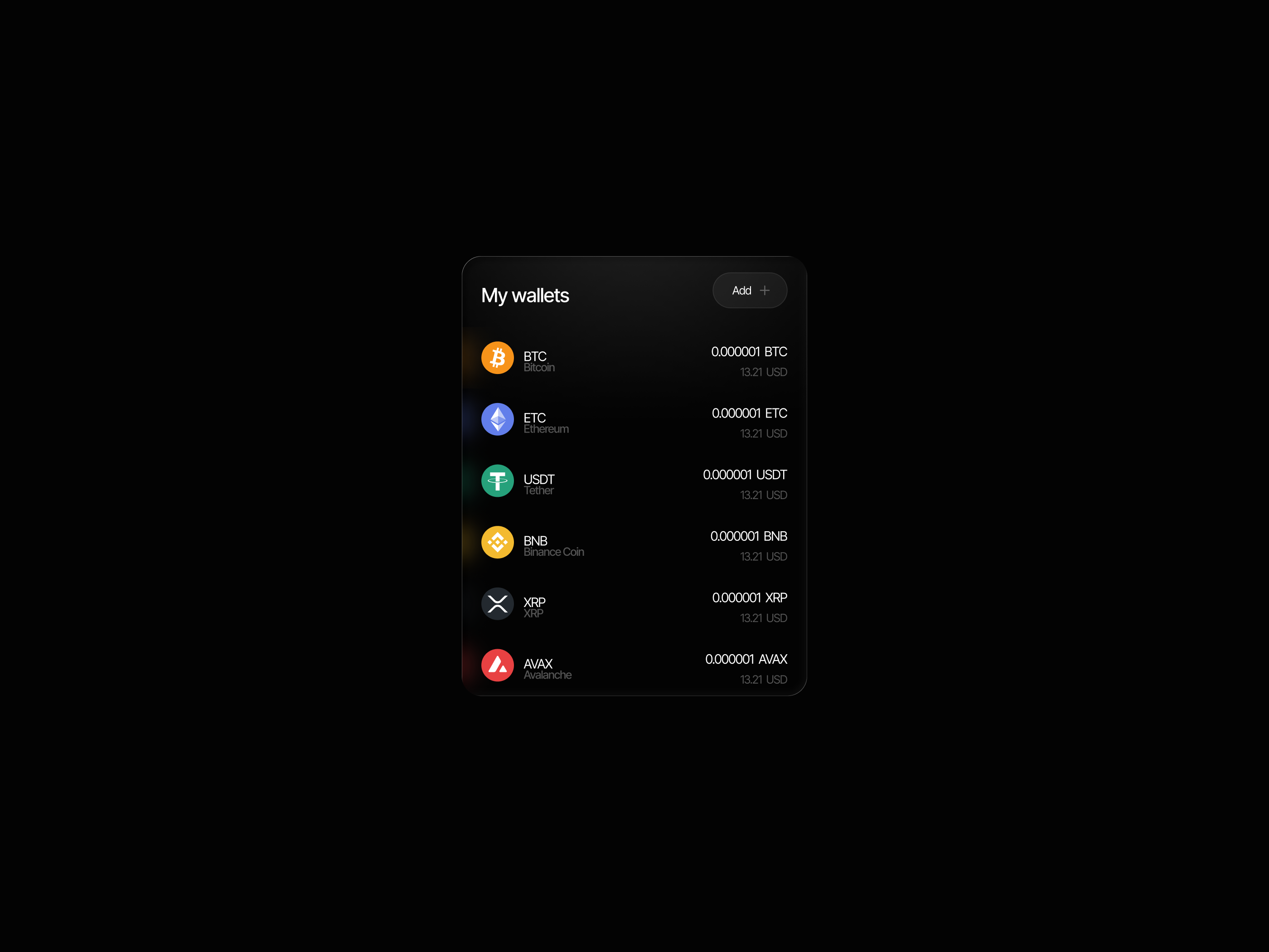 Crypto Dashboard — Fintech UI with Real-Time Transactions