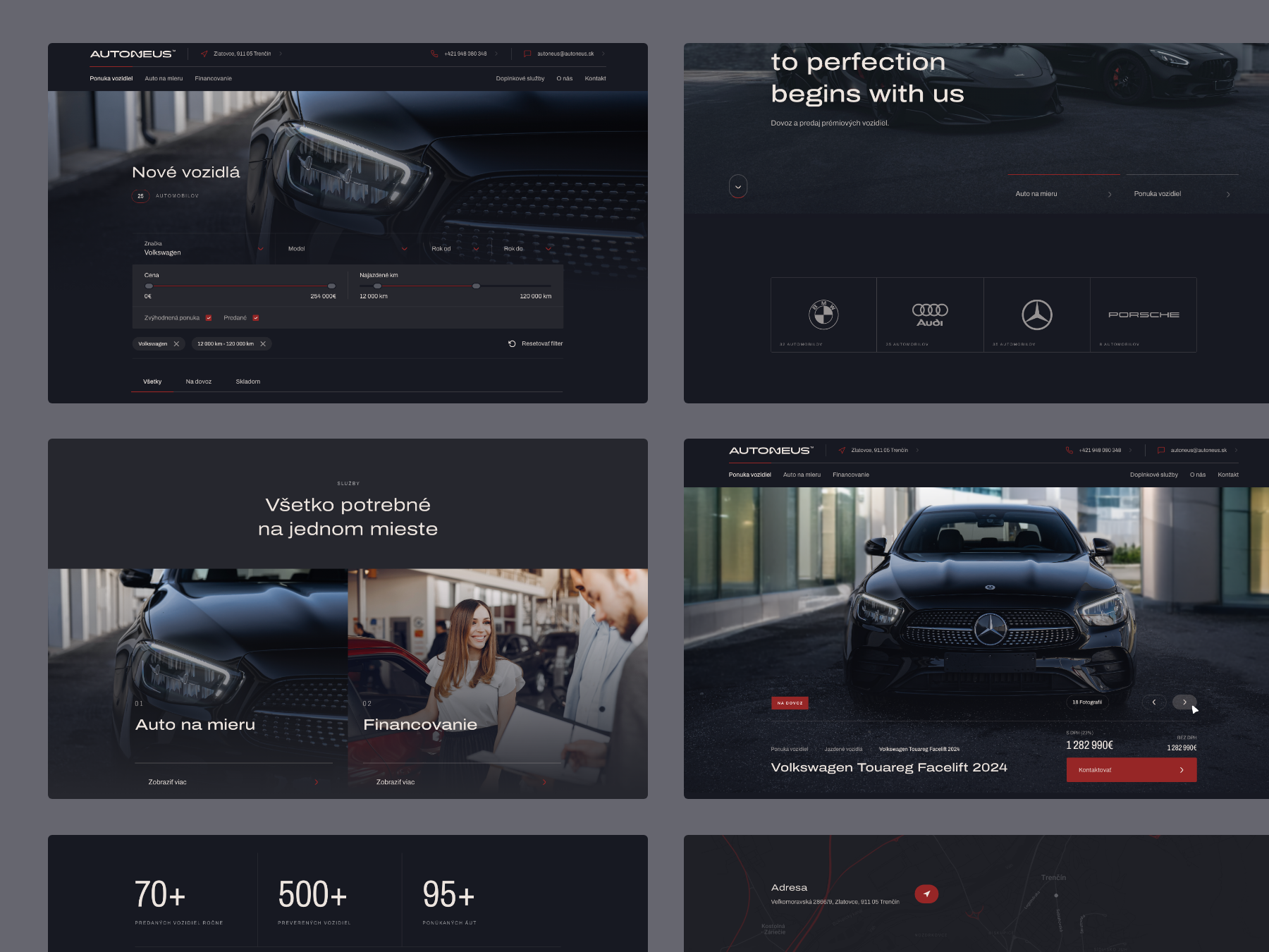Web design - Autoneus