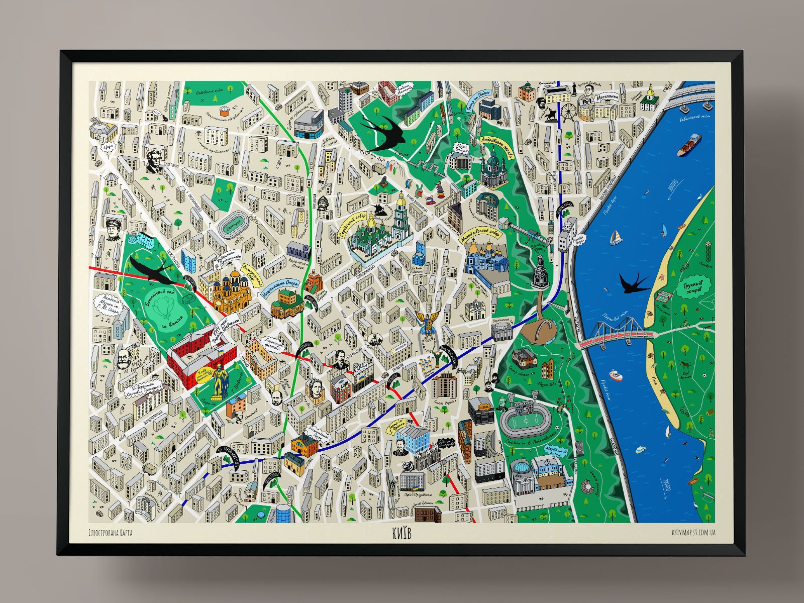 Illustrated Animated Interactive Map by Serhii Tereshchenko | Dribbble