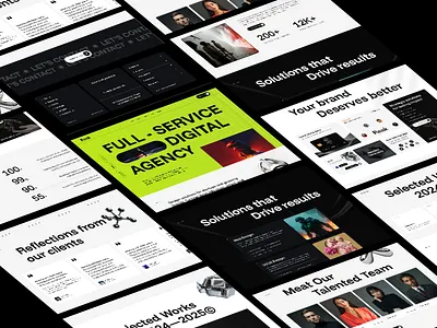 𝐑𝐞𝐚𝐤 – Creative Agency & Digital Agency HTML Template 3d creative creative agency design designerforux digital agency graphic design illustration landing page landing page design startup agency template design ui uiux uiux design uiux designer web design