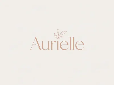 Elegant Serif Logo for Luxury Skincare Brand beauty products branding botanical logo branding cosmetics branding elegant logo feminine branding logo luxury skincare modern logo serif logo