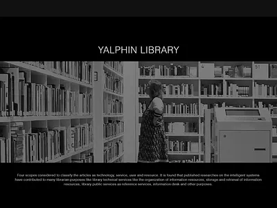 Brand Design for YALPHIN library brand design branding graphic design logo ui