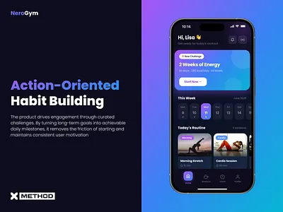 Fitness Mobile App app dashboard design figma fitness app gym healthcare app mobile app sport ui ux wellness workout