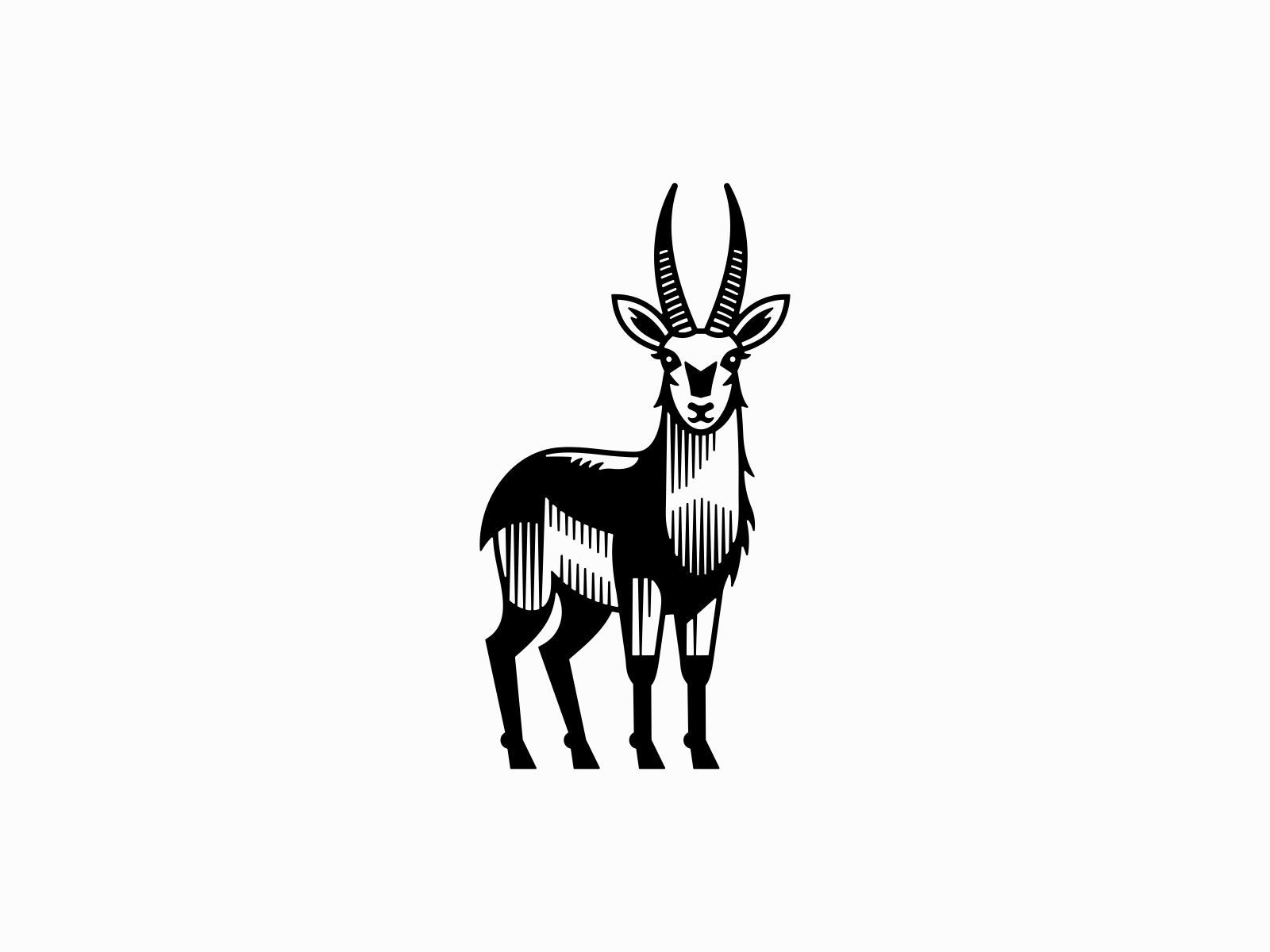 Saola Antelope Logo