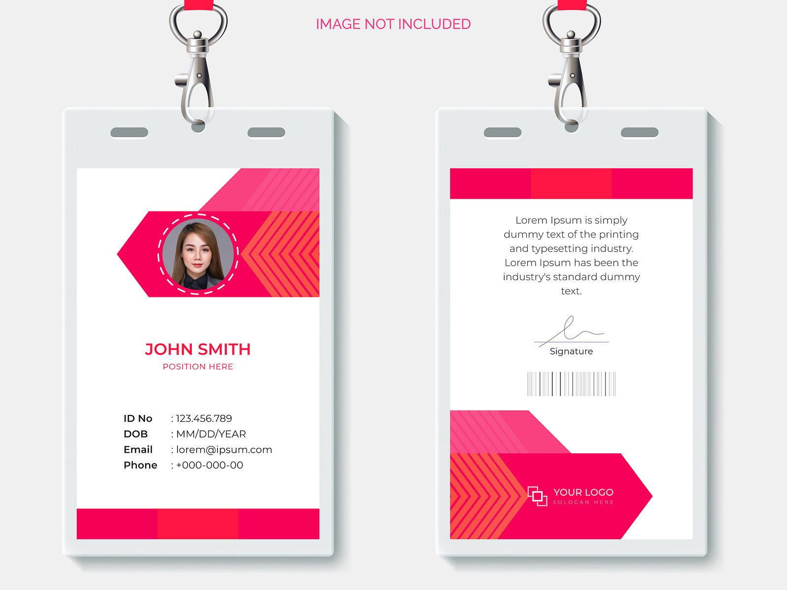 Office Employee Id Card Designs by Ab Razzak on Dribbble