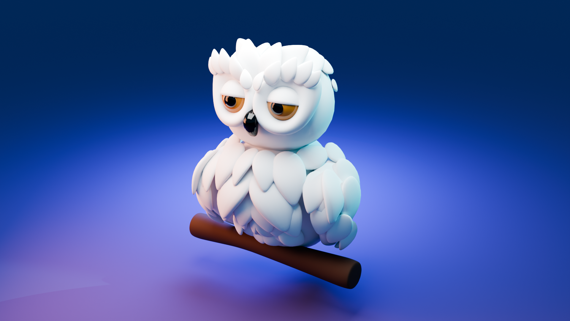 3D Mascot | Blender 3d animal bird blender graphic design mascot owl