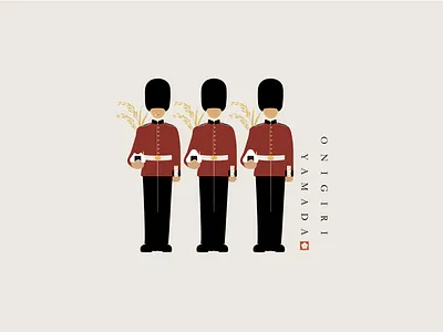 Japanese Logo Design — Onigiri Yamada London Branding brand identity branding branding design character logo cultural branding food branding illustration illustration logo japan branding japanese food japanese logo logo logo design london branding minimal logo modern branding onigiri restaurant branding uk design vector illustration