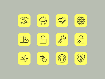 VanMoof Iconography | Icons