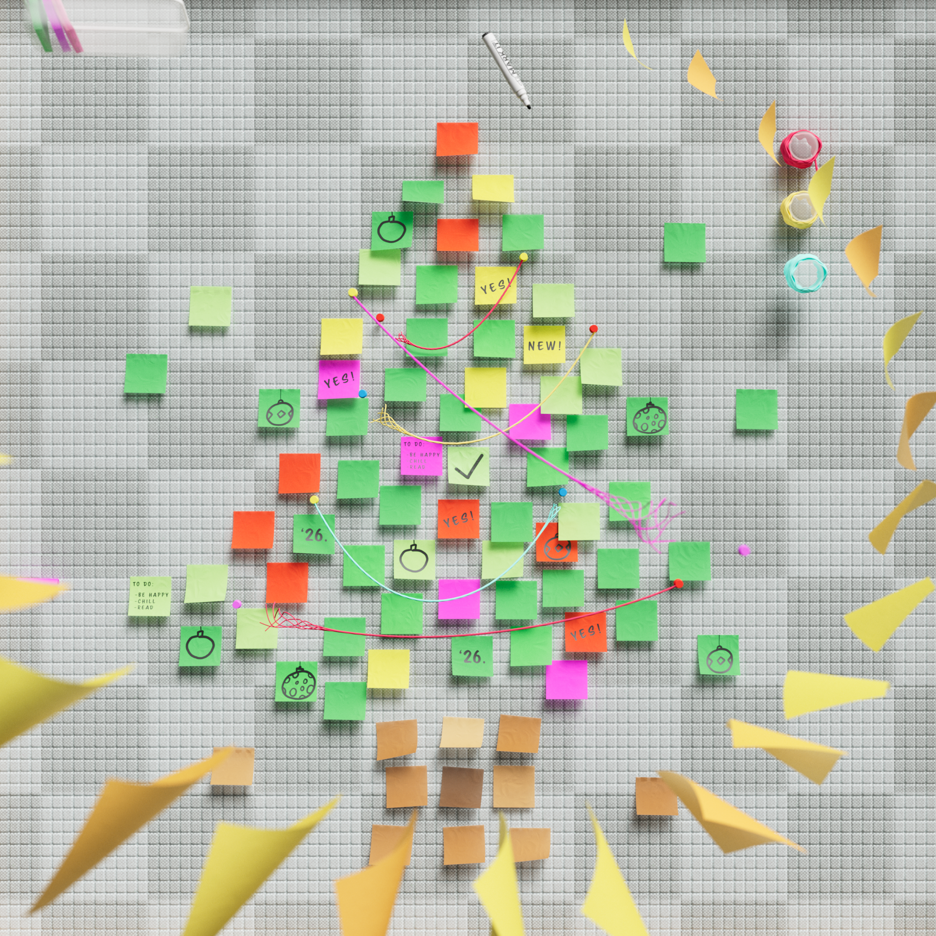 Holidays animation animation c4d cinema4d motion graphics redshift