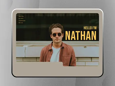 Portfolio Figma Template concept design creative portfolio dailyui figma figma design figma template free free template landing page portfolio portfolio template reponsive template ui ui design user interface design web design website