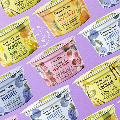 Yogurt line packaging - Cascine Orsine