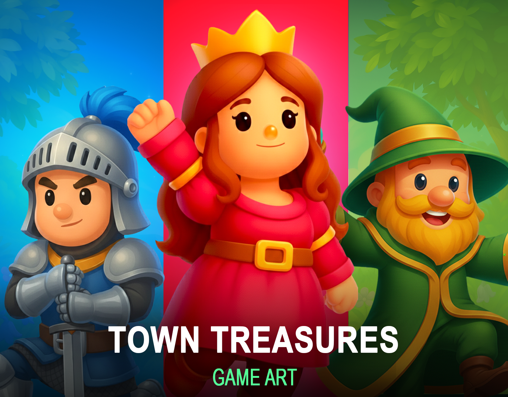 Tower Treasures — Fantasy Slot UI & Cartoon Symbol Design 2d artwork 2d character design 2d slot art art outsourcing studio cartoon character design cartoon slot theme casino slot casino slot theme character design digital art slot art services slot game slot machine slot services slot services studio slot symbols slot ui