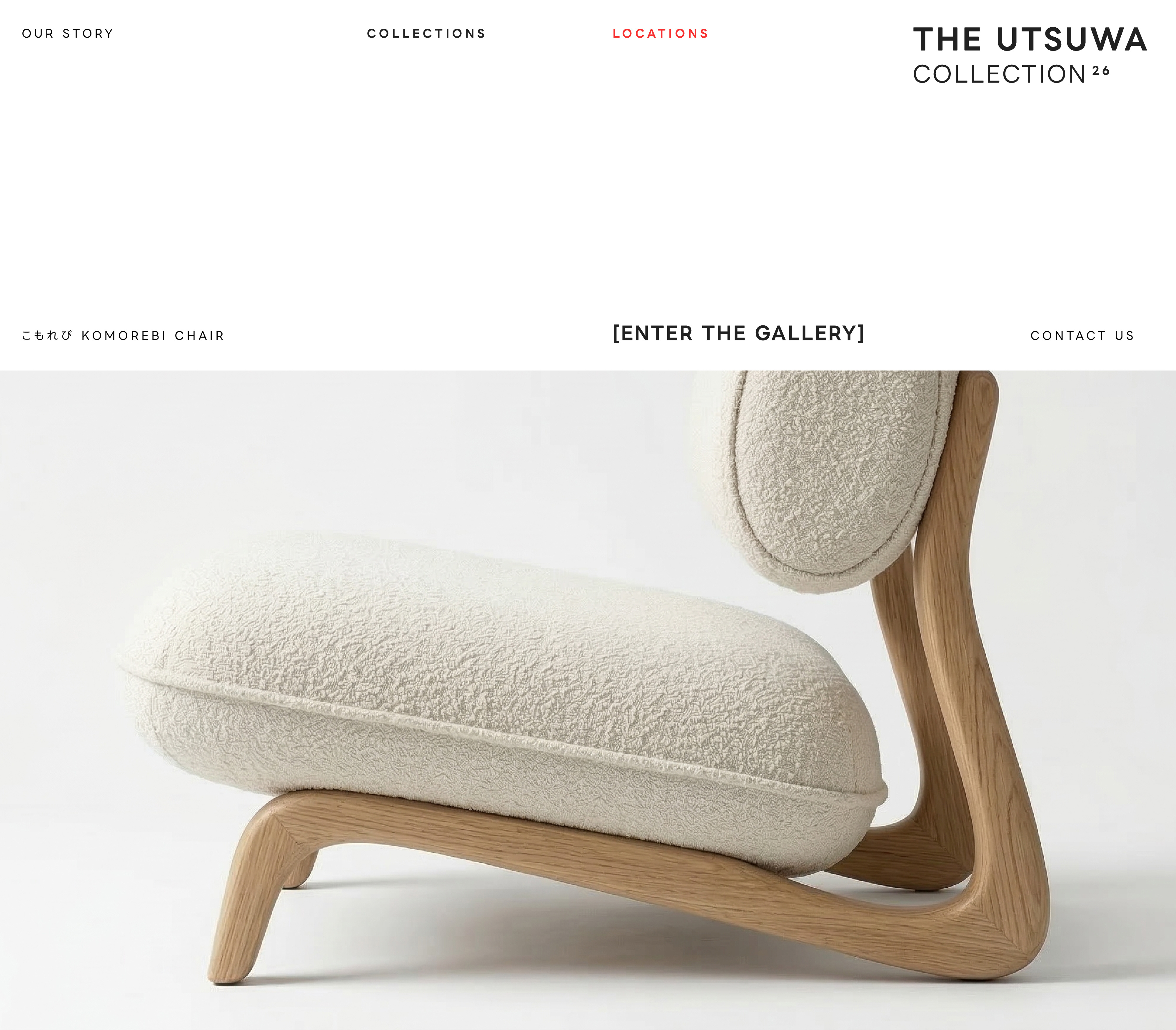 Minimalistic Japanese Furniture Brand