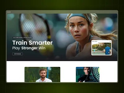 Tenica- Tennis Website Webflow HTML Template athletic organizations business dd fitness trainers mobile friendly private coaching programs responsive responsive design seo friendly sports academies sports education platforms sports training centers tennis academies website tennis clubs tennis coaches uiux webflow webflow html template webflow template webflow website
